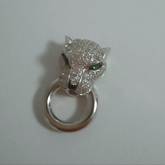 Cougar Sterling SILVER Designer Pendant - Picture 5 of 8